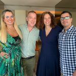 Viviane Fernandes, Bayard Boiteux, Cristina Braga e Matheus Oliveira