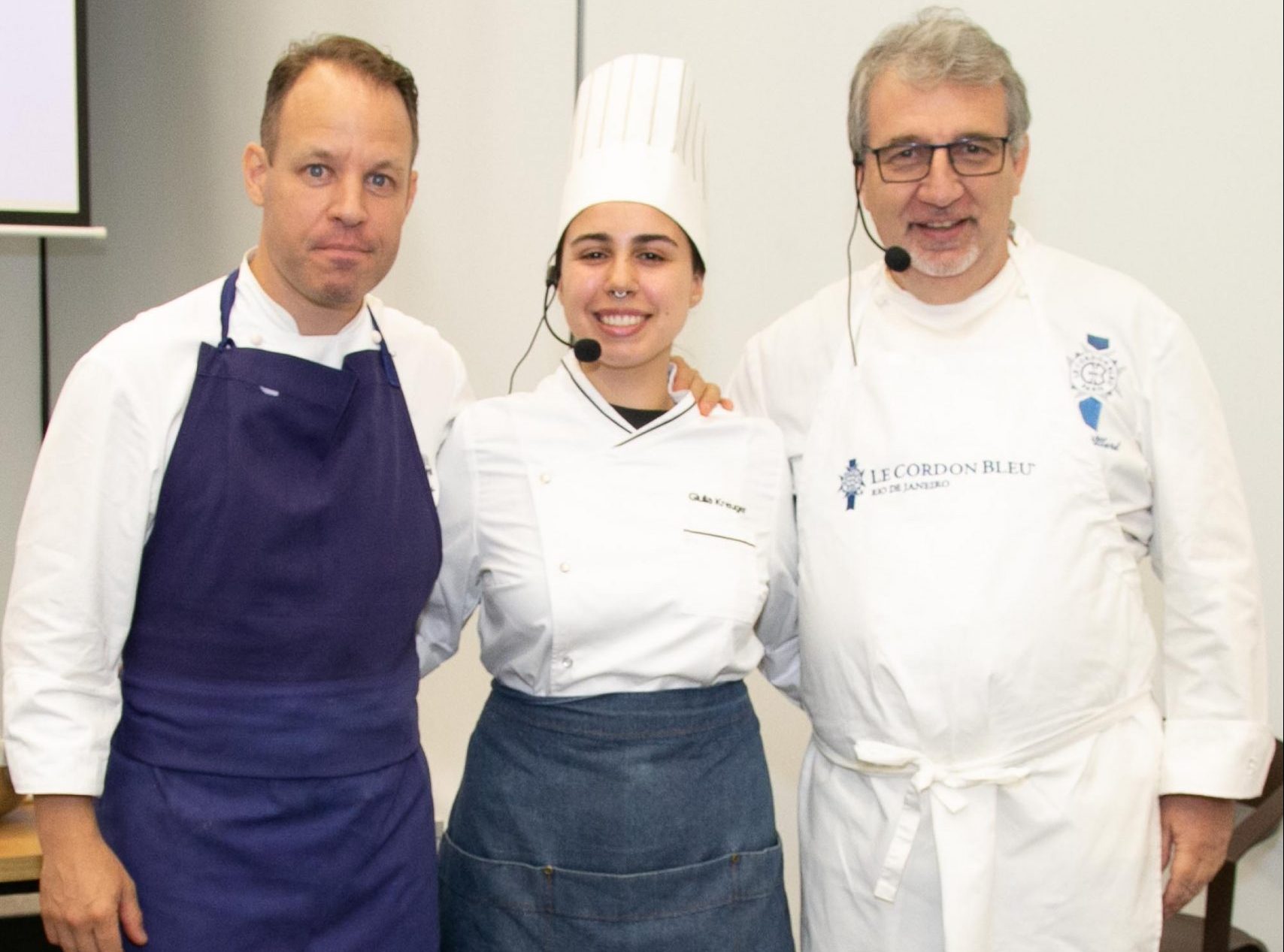 Chefs David Mansaud, Giulia Kreuger, Rolland Villard-1