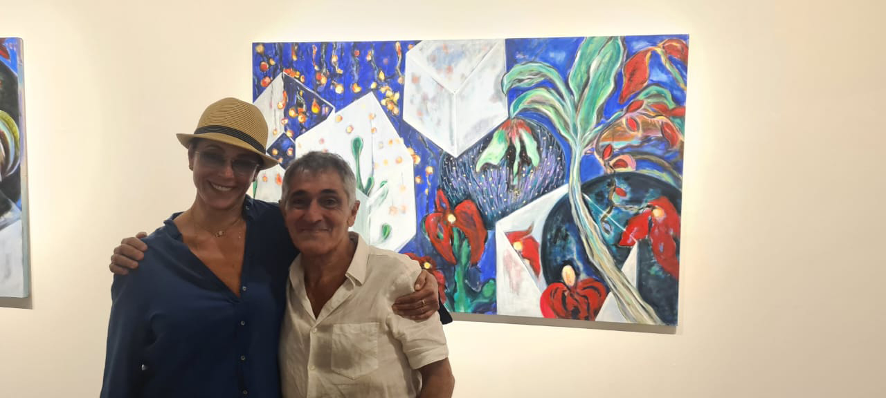 Christiane Torloni e Luiz Pizarro (foto Bia Sampaio)