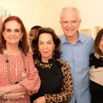 Sueli e Ricardo Stambowsky com Moema Jaffét e Maya Abilama