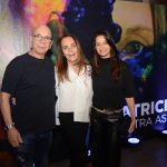 Caco Borges, Patricia Secco e Sandra Strauss