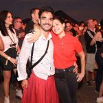 Caio Blat e Luísa Arraes .