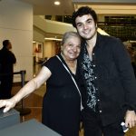 _DSC3422 Vania e seu sobrinho Gabriel Contente - Show DJAVAN - Turnê D - MAIO 2023 - CG