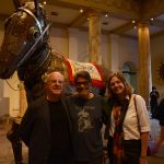 Wilson Piran, Raimundo Rodriguez e Gloria Seddan