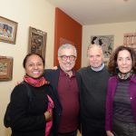 Ana Virgínia Pinheiro, José Pio Borges , Leslie Bethel e Elisa Byington