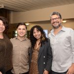 Heloisa Vallone, Rodrigo Andrade, Juliana Cunha e Diogo Maia