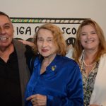 Marcus de Lontra,Anna Bella Geiger, e Leyla Botafogo