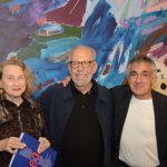 Anna Bella Geiger , Luiz Aquila e Luiz Pizzarro