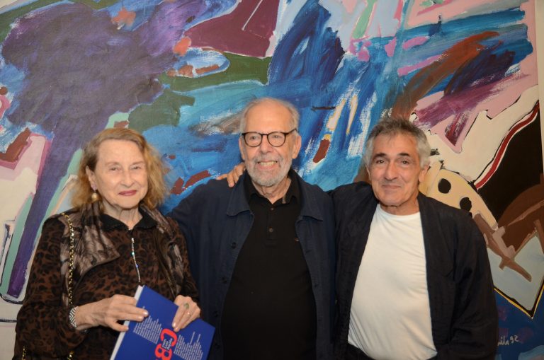 Anna Bella Geiger , Luiz Aquila e Luiz Pizzarro