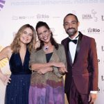 Claudia Abreu, Renata Almeida Magalhaes e Silvio Guindane