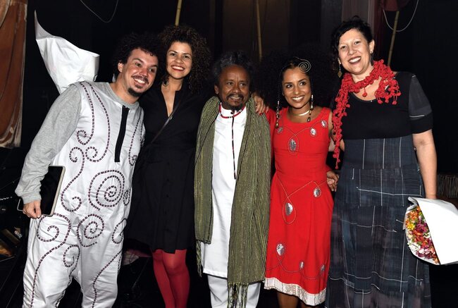 _DSC8629 - Giuliano Eriston , Leila Maria Moreno , Chico César , Sara Hana e Andréa Alves - AGO 2023 - CG