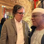 Geraldo Carneiro com Ivanir dos Santos