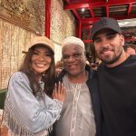 Guilherme Leonel e Carol Nakamura com Ivanir dos Santos