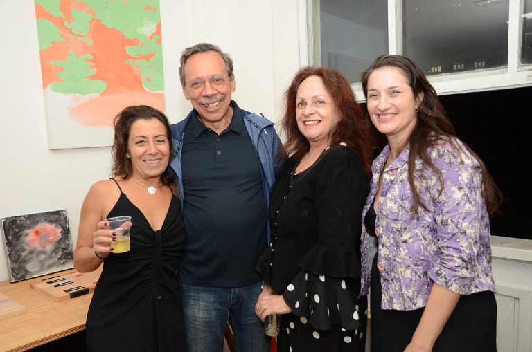 Lucia Meneghini, Hernani Heffner, Helena Lustosa e Paloma Castro