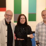 Luiz Aquila, Vanda Klabin e Max Perlingeiro