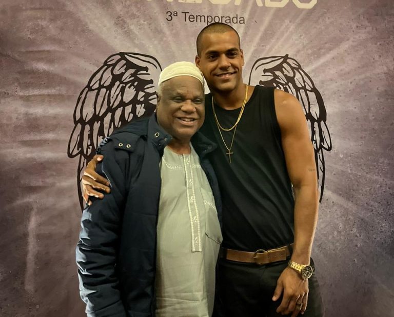 Marcello Melo Jr com Ivanir dos Santos