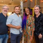 Ricardo Mesquita, Cícero, Vanessa Pascalle e Pedro Jardim