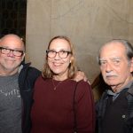 Sergio e Liliana Moraes e Alcyr Cavalcanti