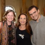 Gloria Seddom, Ligia Teixeira e Marcelo Monteiro,
