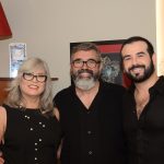 May Lee, José Marinho e Gustavo Bresciani