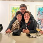 Bebel Moraes e Daniel Mattar, donos da Brisa Galeria, em Lisboa e Ana Durães