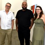 Fábio Minguez, Ademar Britto e Raquel Rodrigues