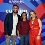 Thiago Ramires, Conceição Diniz e Priscila Seixas