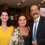Dorys Daher, Paula Guedes e Marcelo Daher