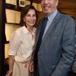 Elza e Merval Pereira