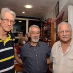 Geólogo Renato Cabral, Luiz Gusmão e arquiteto Nireu Cavalcanti