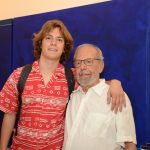 Johan Miranda e seu avô Luiz Áquila