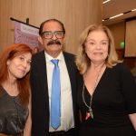 Laura Bonfá, Marcelo Daher e Laura Bournier