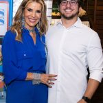 Manoela Ferrari e filho Eduardo Ferrari Colombo