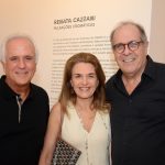 Pedro Carvalho com o casal Andrea e Eduardo Saad