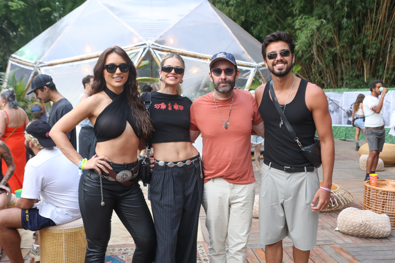 Rafa Kalimann, Agatha Moreira, Leo Marcal e Rodrigo Simas