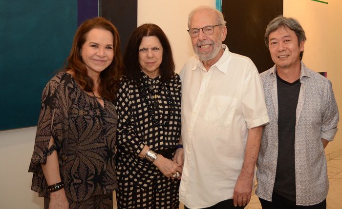 Renata Cazzani, Vandinha Klabin, Luiz Áquila e Massau Kamita