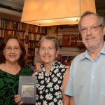 Rute Gusmão com Maria de Lourdes e Paulo Cavalin