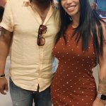 Xande de Pilares e VP Tatiana Oliveira