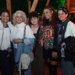 Cecília Buarque, Marieta Severo, Tetê Buarque, Clara Buarque e Luisa Buarque