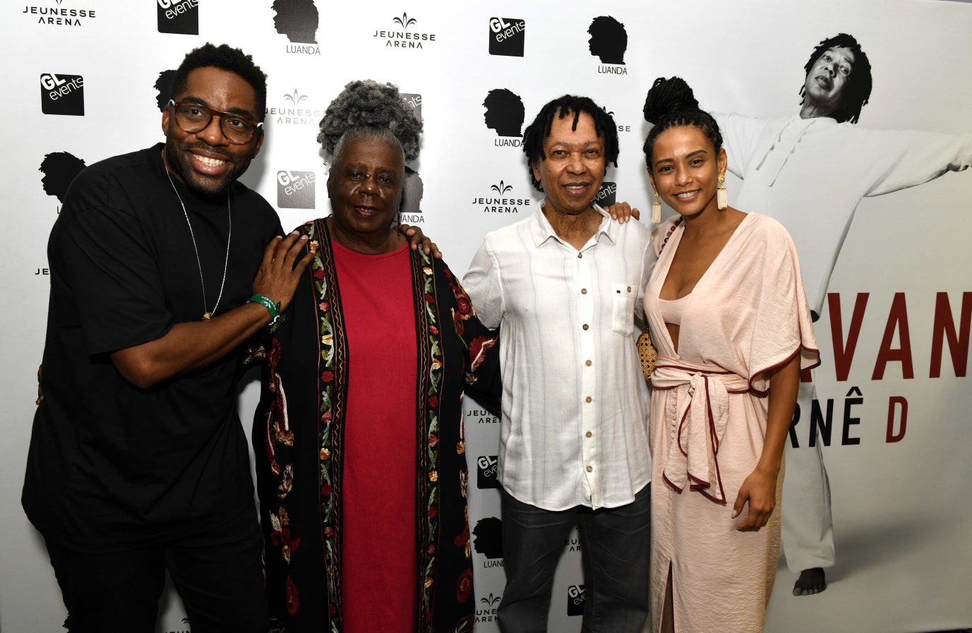 Lázaro Ramos, Conceição Evaristo, Djavan e Taís Araújo