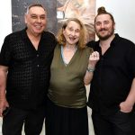 Marcus Lontra , Anna Bella Geiger e Rafael Peixoto