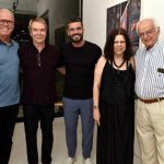 Clelio Alves , Mario Testino , Luiz Alberto Danielian Vanda Klabin e Ludwig Danielian