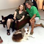 _DSC4805 Anna Bella Geiger , Antônio Mendel e Corina - a cadela mais culta em Artes - DEZ 2023 - CG (1)