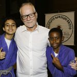 Kevin da Fonseca e Isabela Lopes com Thierry Frémaux-MG_1337