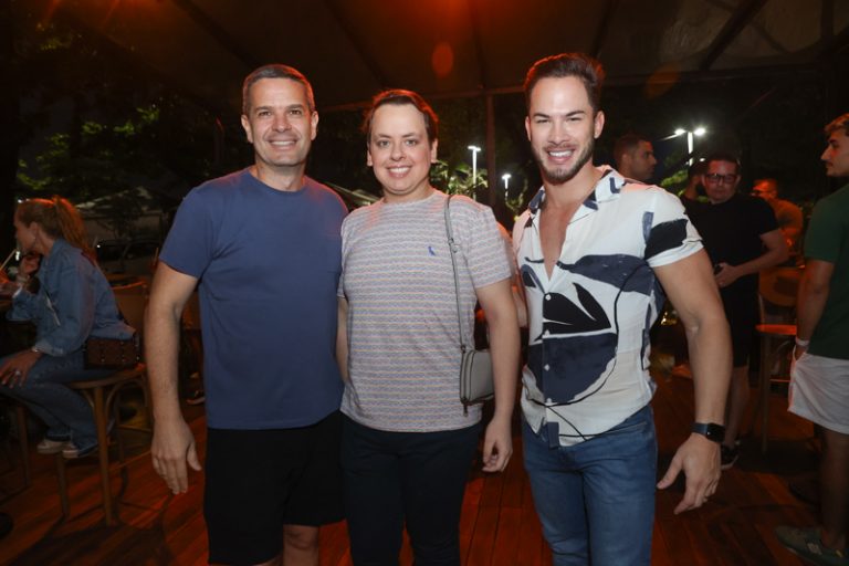 Marinho Filippo, Igor Marques e Mauricio Souza