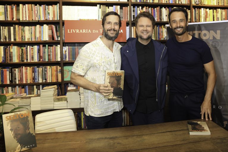 Vladimir Brichta, Selton Mello e Rodrigo Santoro