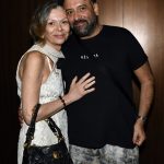 A cenógrafa Beli Araújo e Rodrigo Penna