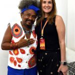 Chico César e Patricia Lins e Silva