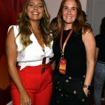 Andrea Mecenas e Patricia Lins e Silva