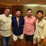 Liberato Junior, Fábio Alencar, Alan Victor e Daniel Costa